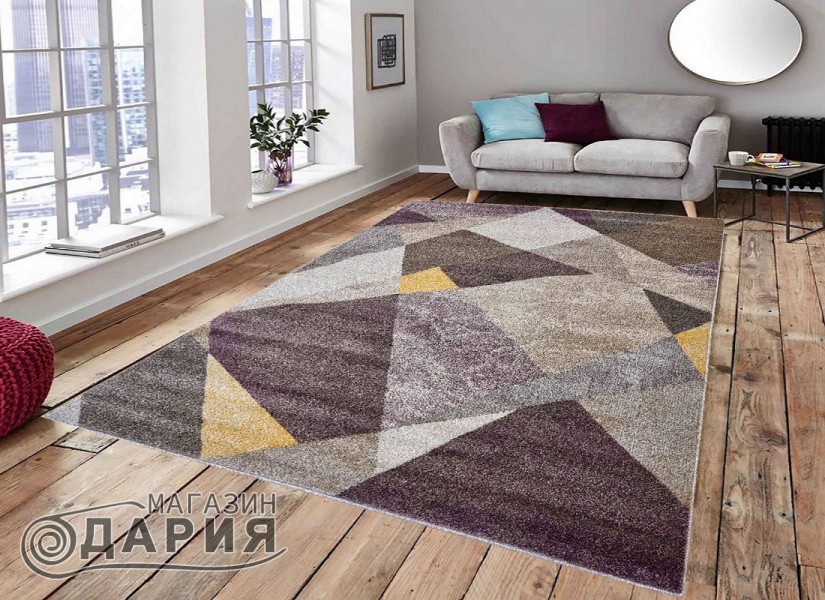 Тъкан килим MAGNOLIA 984 cream/lilac